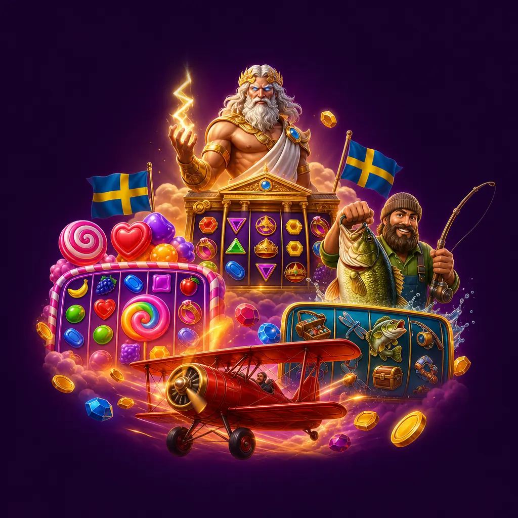 Populära slots på HitnSpin Casino för svenska spelare