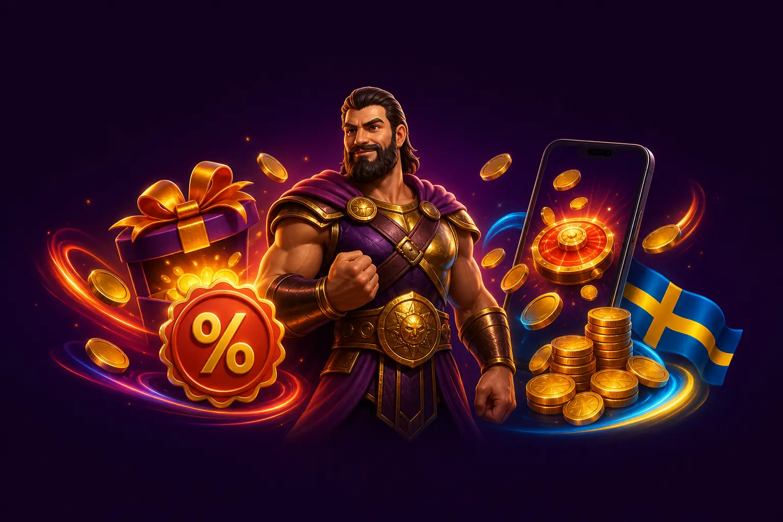 HitnSpin veckovis reload i mobilappen upp till 10 000 kr för svenska spelare