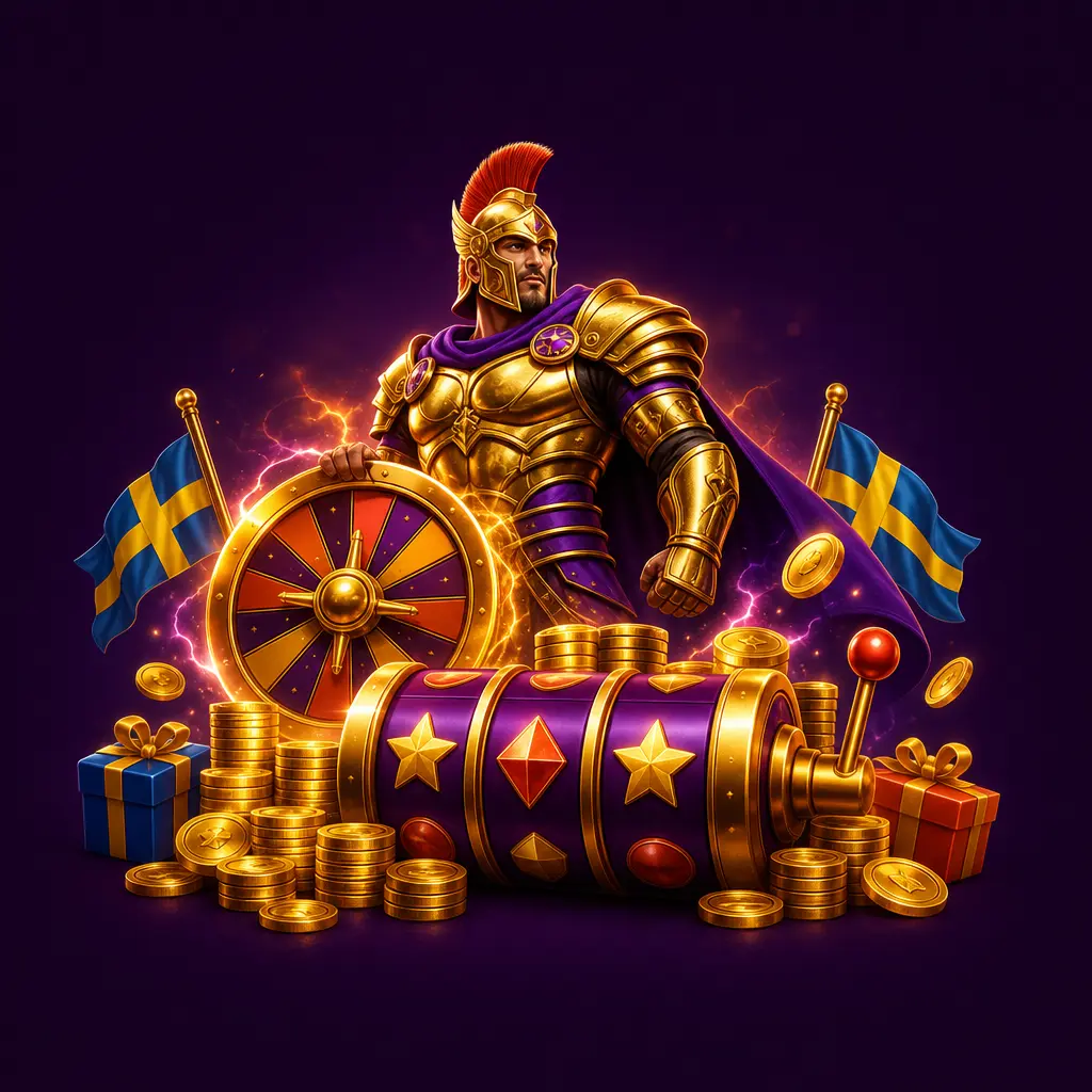 HitnSpins välkomstpaket upp till 15 000 kr fördelat på tre insättningar