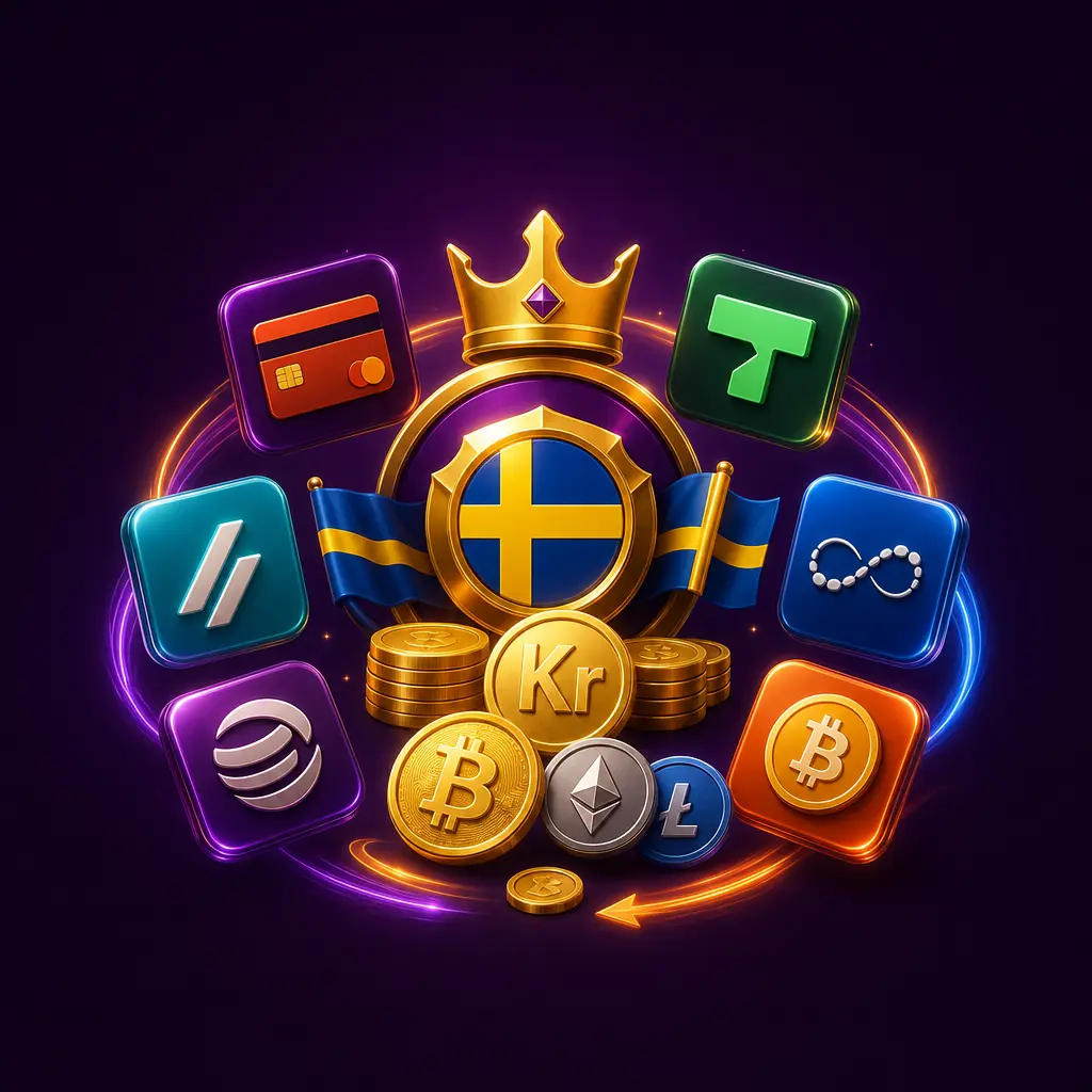 Betalmetoder i kronor hos HitnSpin för svenska spelare